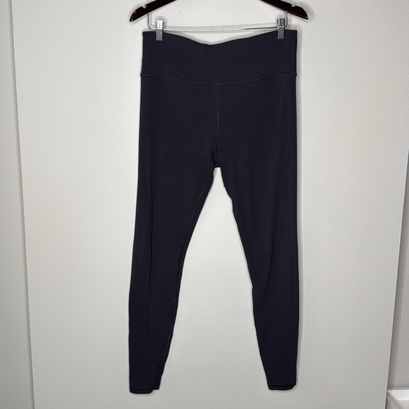 Athleta Ultra High Rise Elation Legging Medium Compression Black Size Large Tall - Picture 1 of 6